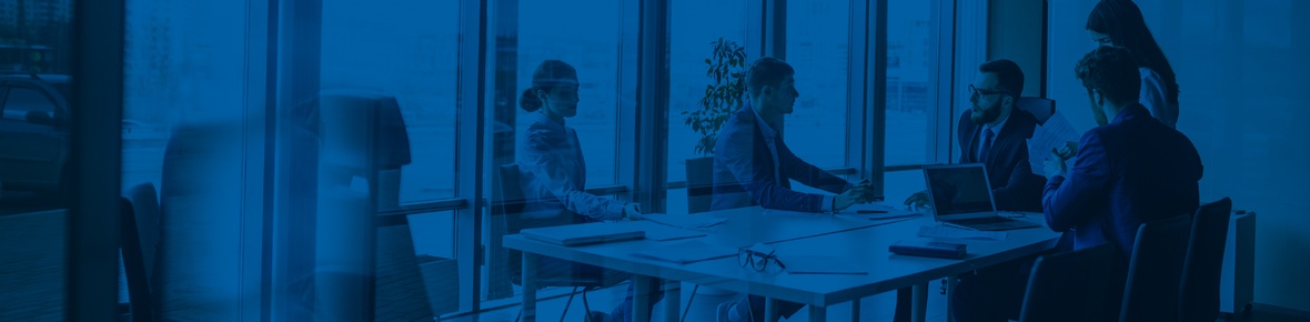 Menschen in Besprechungssituation