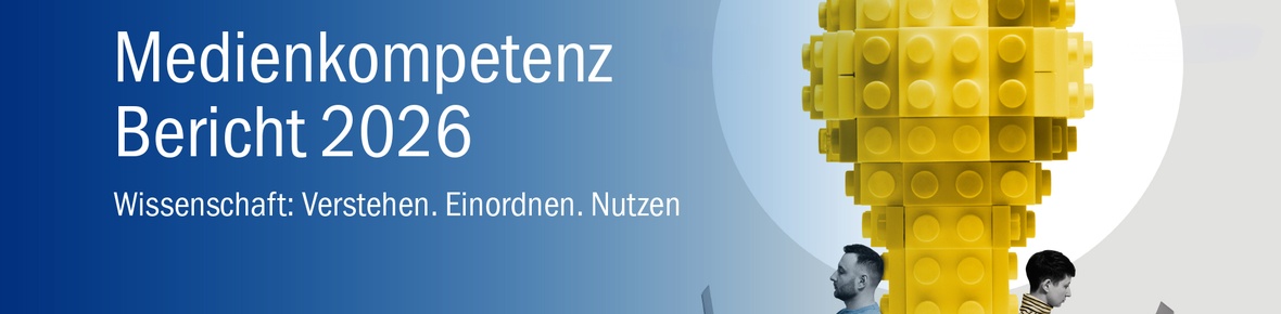 Coverbild des diesjährigen Medienkompetenz-Berichts