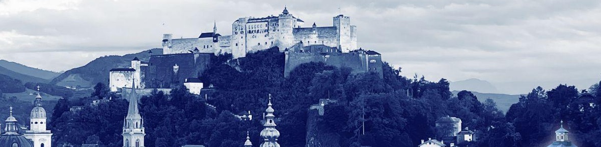 Blick über die Dächer von Salzburg