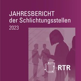 Titelbild Tätigkeitsbericht der Schlichtungsstellen 2023