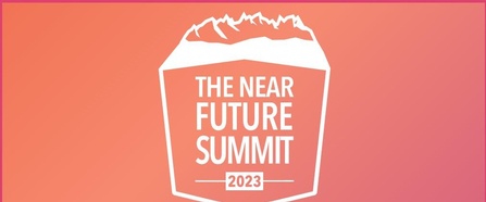 Logo des Near Future Summit mit Sponsoren