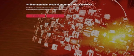 Screenshot der Seite www.medienkompetenz.rtr.at