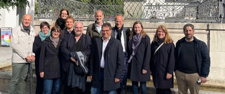 Gruppe der Teilnehmer des Digitalisierungs-Treffens