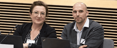 Dr. Susanne Lackner und Mag. Daniel Schärf 