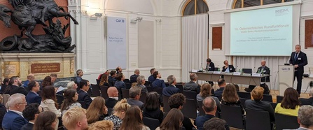 REM-Forum in der Österreichischen Kontrollbank in Wien am 15. September 2022