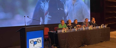 Podium des 58. EPRA Plenary.