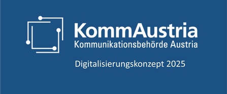 Themenbild mit dem Logo der KommAustria