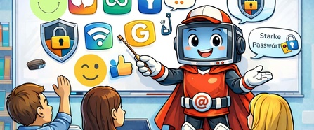 Mag. Wolfgang Struber mit den Goldmedia-Geschäftsführern (v.l.) Dr. André Wiegand und Prof. Dr. Klaus Goldhammer