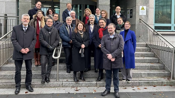 Gruppenbild vom DSA Vice Chair-Treffen in Dublin