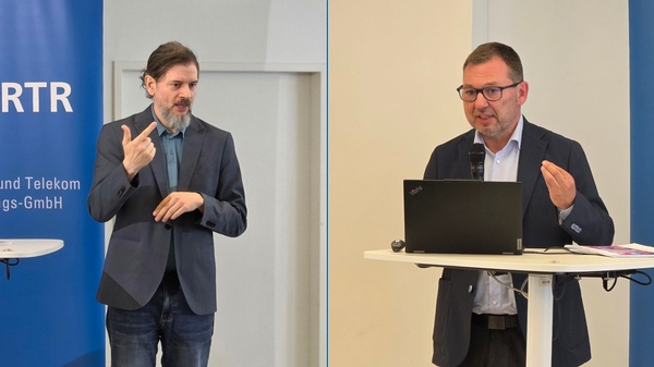 Foto-Collage. Links Lukas Huber, rechts Robert Ziegler