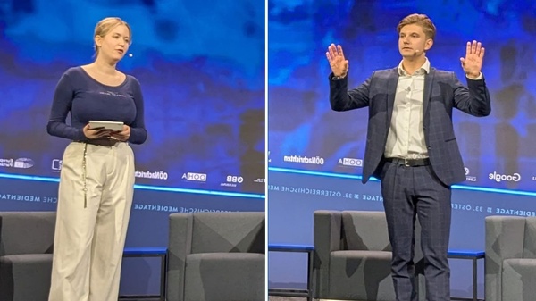 Collage Marion Wölfler und Maximilian Griessler