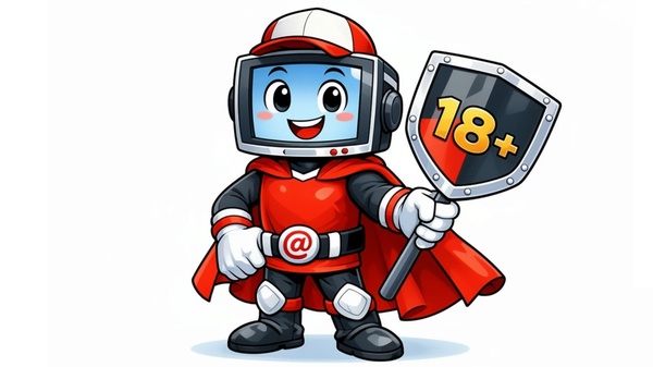 Koa-Kid mit ab 18 Schild