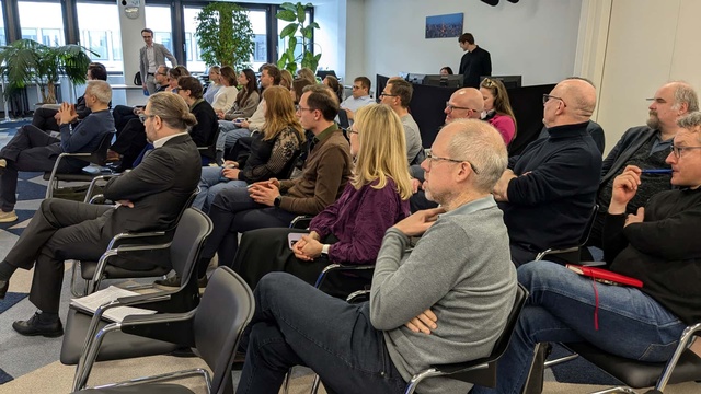 Ein weiterer Blick ins Publikum