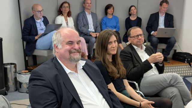Ausschnitt Publikum mit Mag. Michael Ogris, Vorsitzender KommAustria, im Zentrum