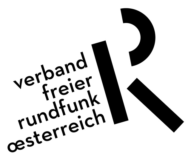Logo in schwarz weiss, das den Namen des Veranstalters zeigt.
