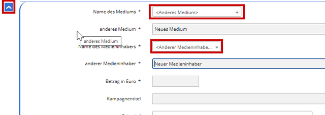 Anderes Medium hinzufügen