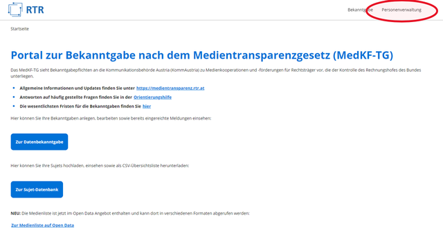Personenverwaltung
