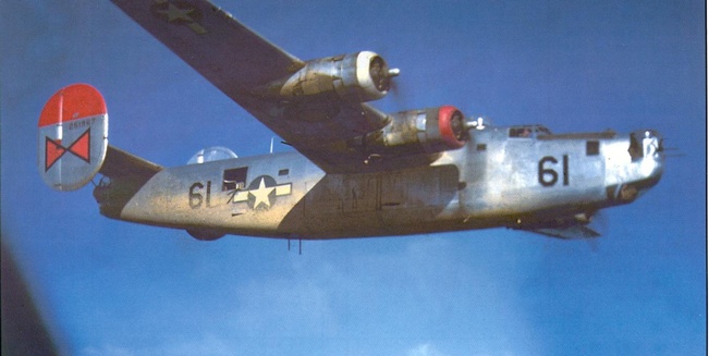 Flugzeug der US Air Force im zweiten Weltkrieg