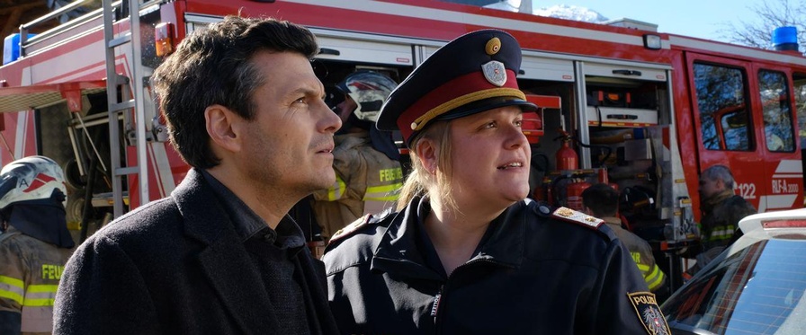 Ermittlerduo Merana (Manuel Rubey) und Heilmayr (Stefanie Reinsperger)