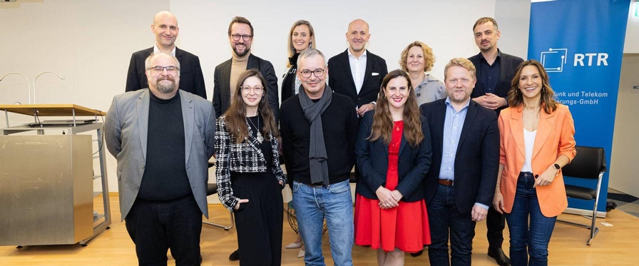 Gruppenbild der Podiumsteilnehmer