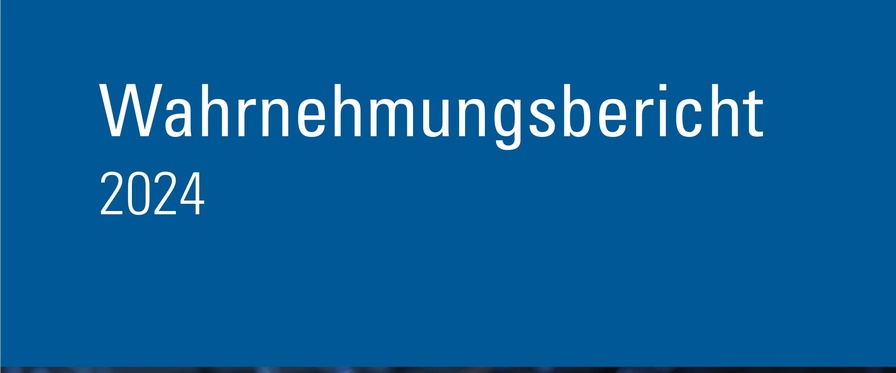 Titelbild Wahrnehmungsbericht 2024