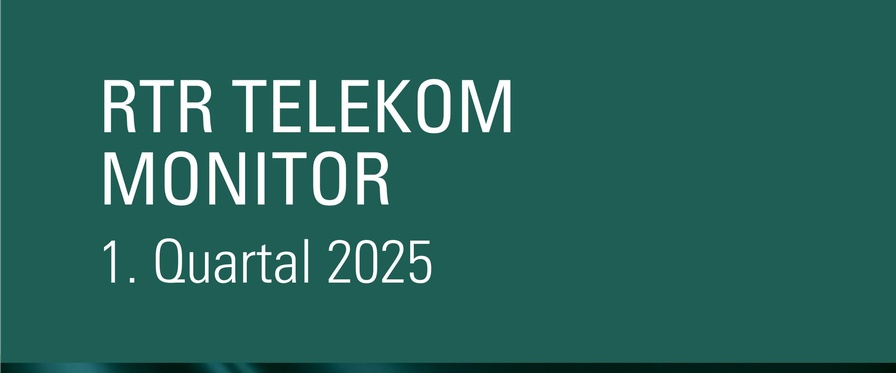 Titelbild RTR Telekom Monitor