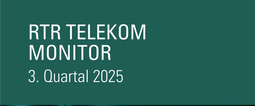 Titelbild RTR Telekom Monitor